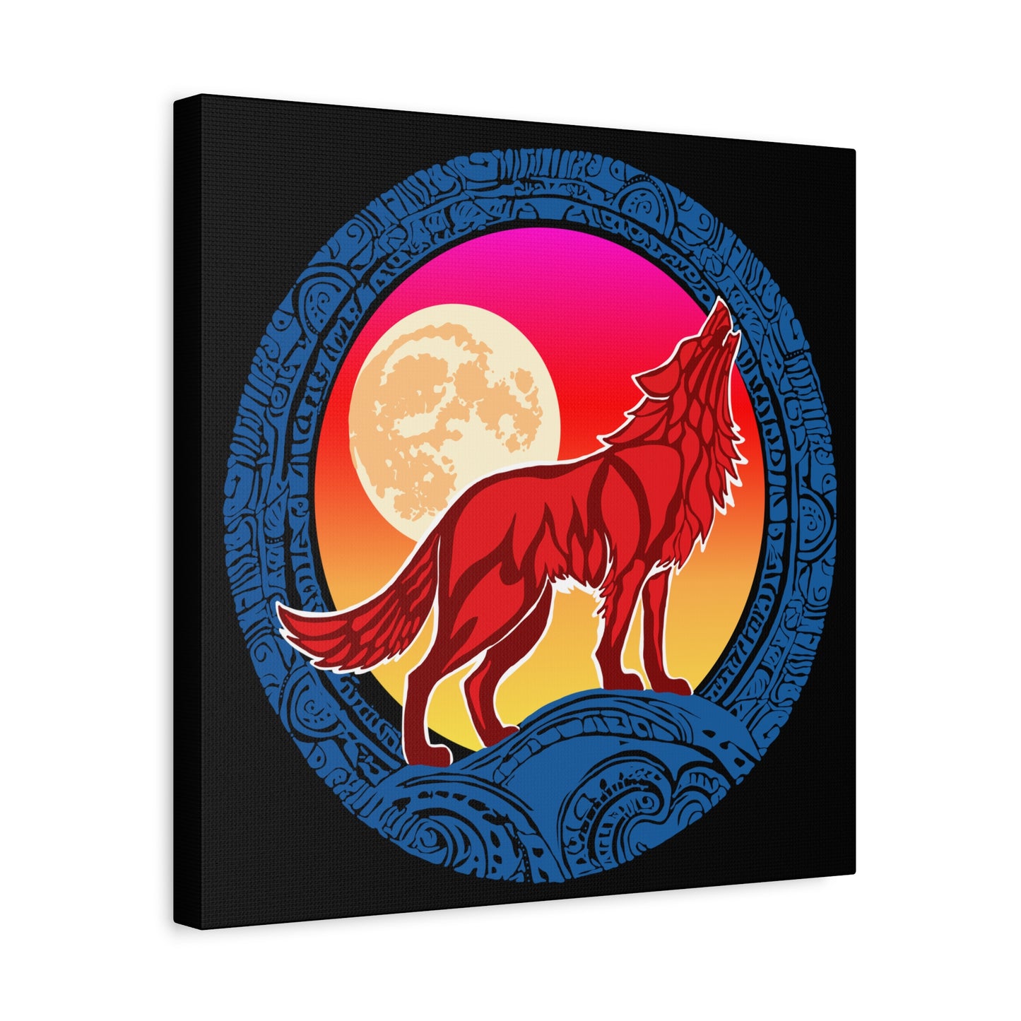 Loyalty Wolf Canvas