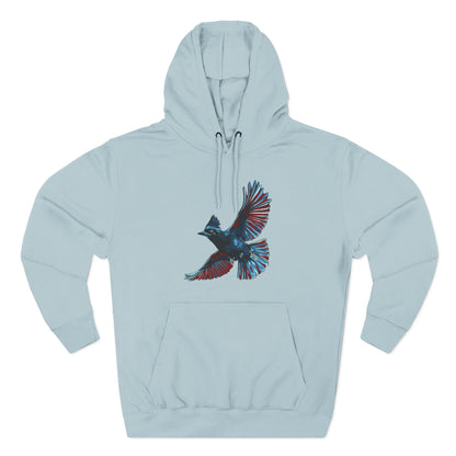 Steller's Jay Icon - Fleece Hoodie