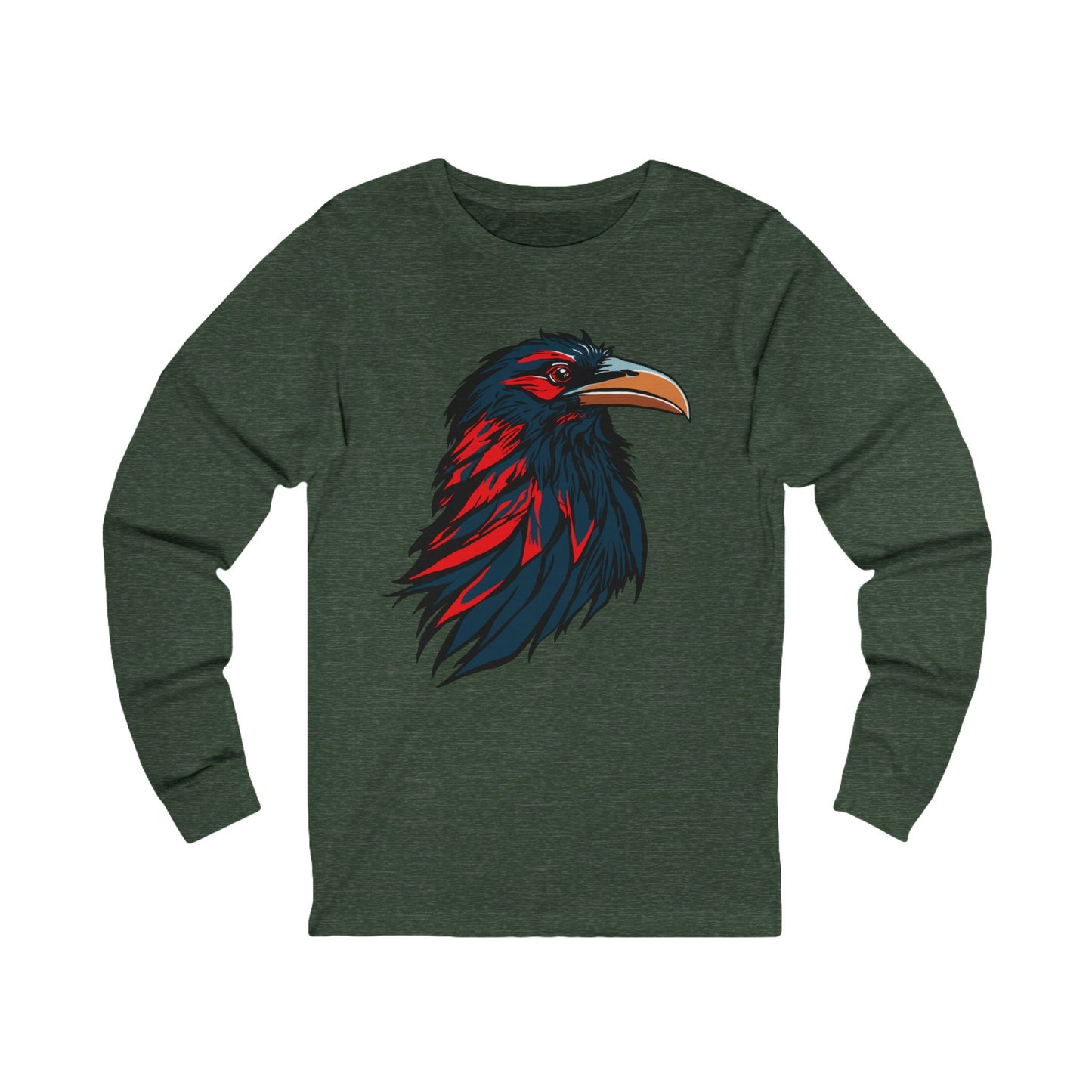 Raven Icon - Long-Sleeve Tee