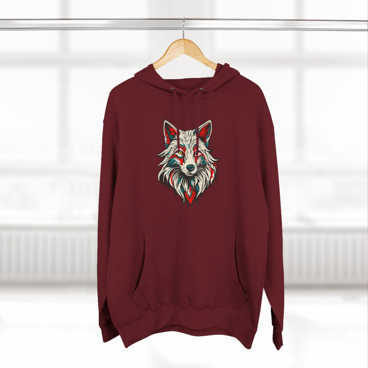 Arctic Fox Icon - Fleece Hoodie