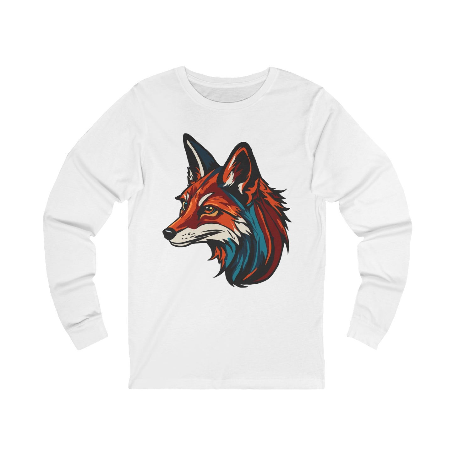 Red Fox Icon - Long-Sleeve Tee
