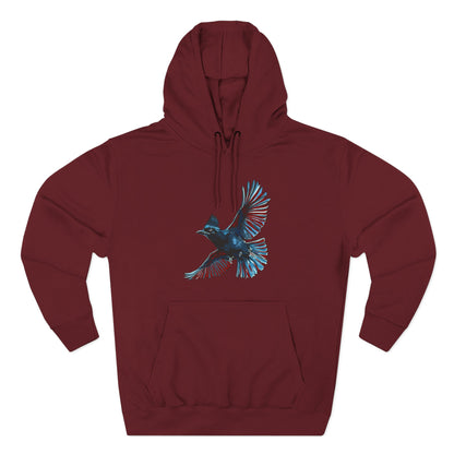 Steller's Jay Icon - Fleece Hoodie