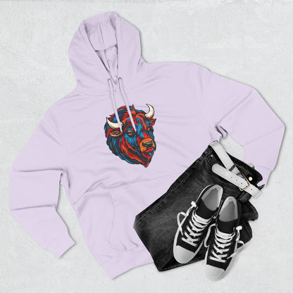 Bison Icon - Fleece Hoodie