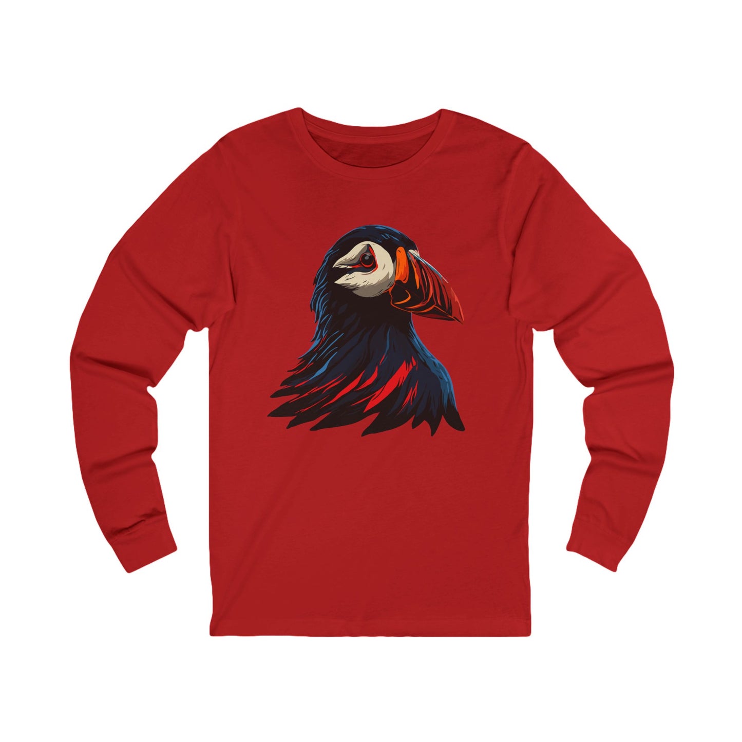 Puffin Icon - Long-Sleeve Tee