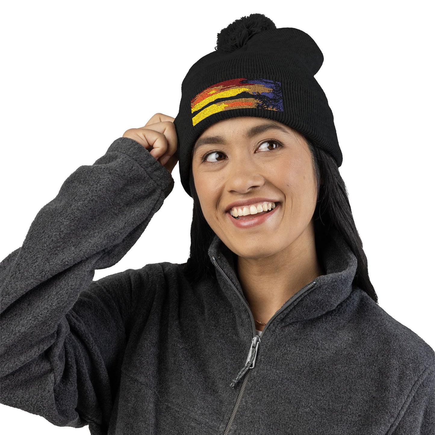 Sunset Lake Knit Cap