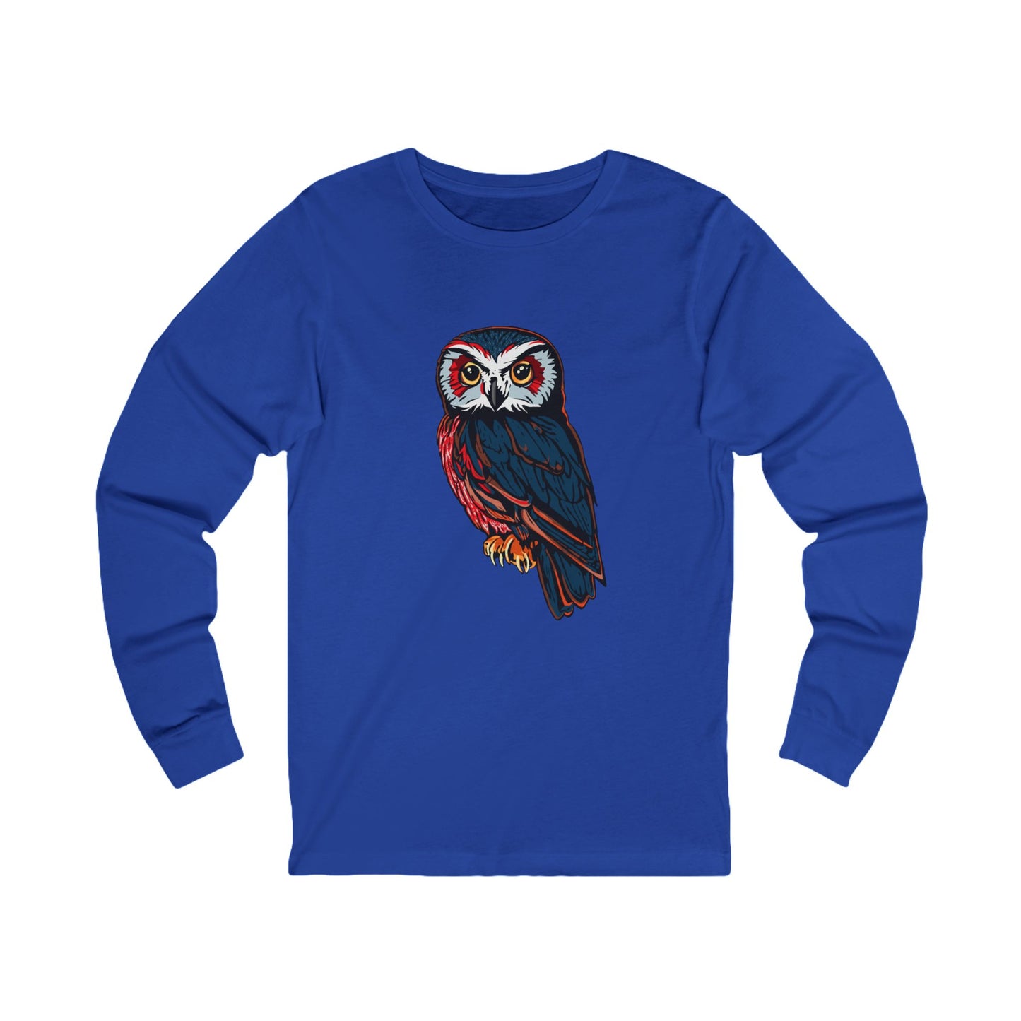 Saw-Whet Owl Icon - Long-Sleeve Tee