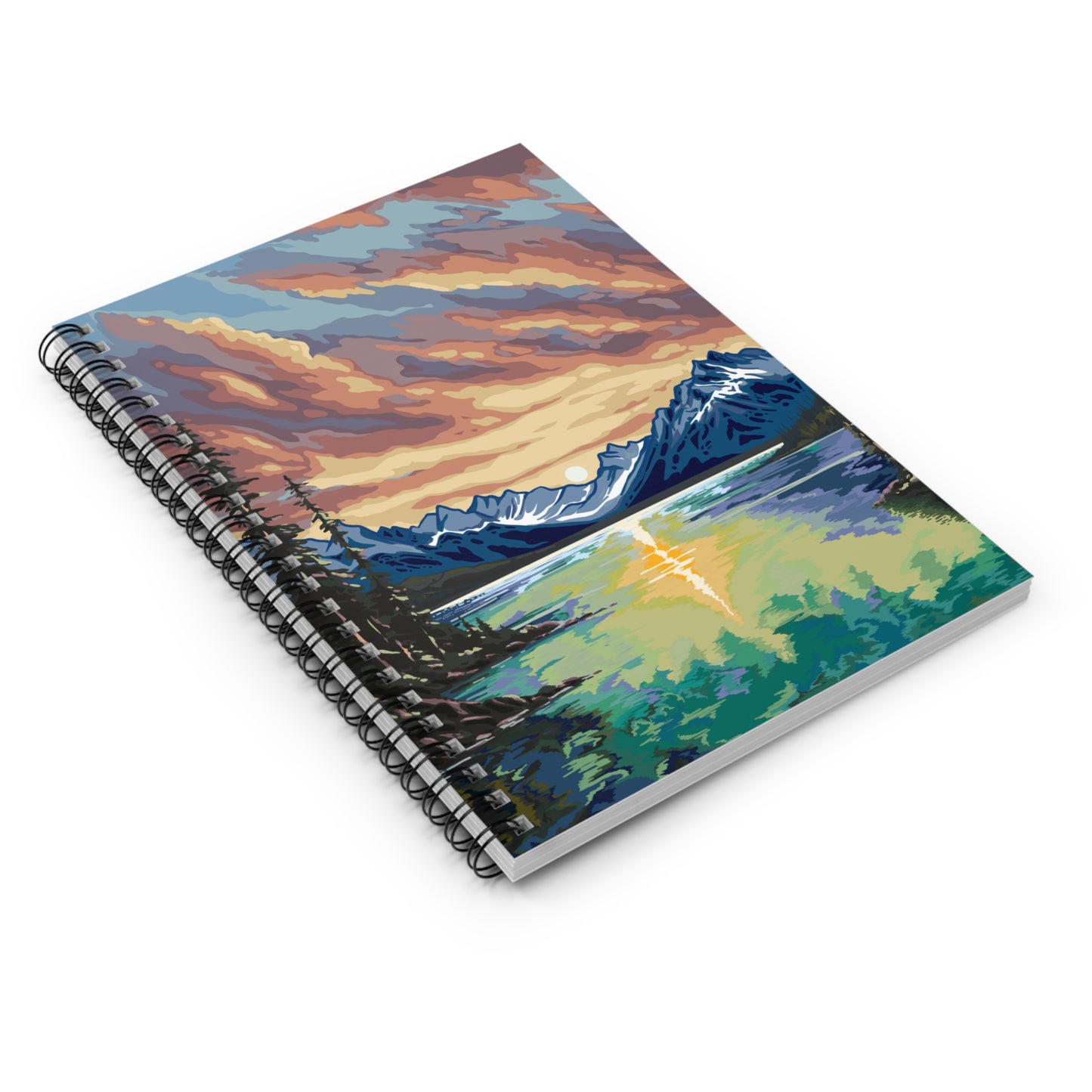 Cloudscape Spiral Notebook