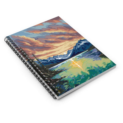 Cloudscape Spiral Notebook
