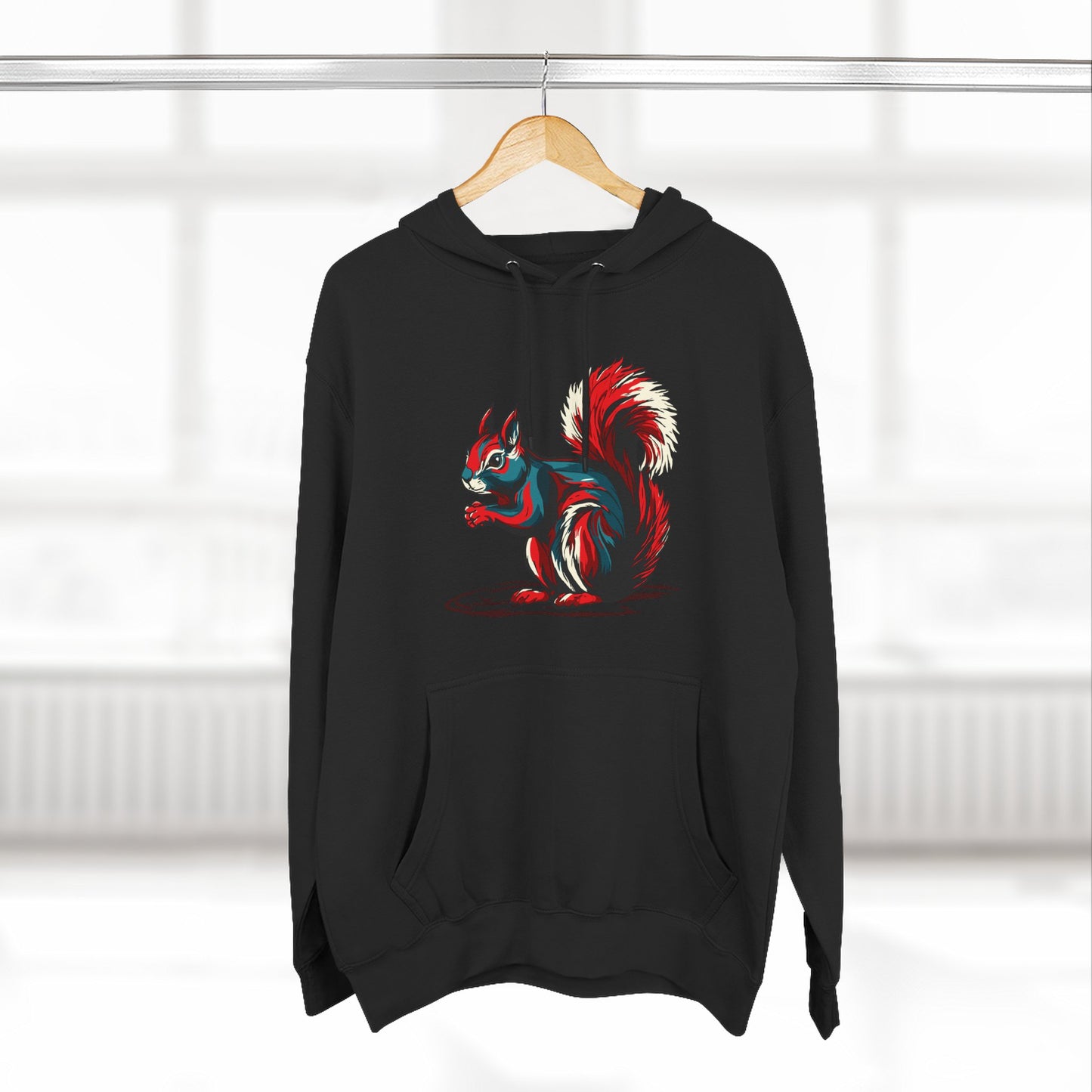 Squirrel Icon - Fleece Hoodie