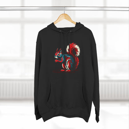 Squirrel Icon - Fleece Hoodie