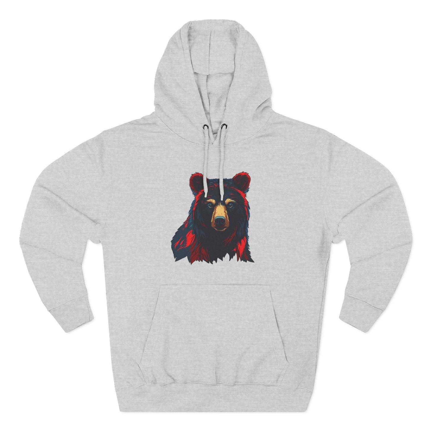Black Bear Icon - Fleece Hoodie