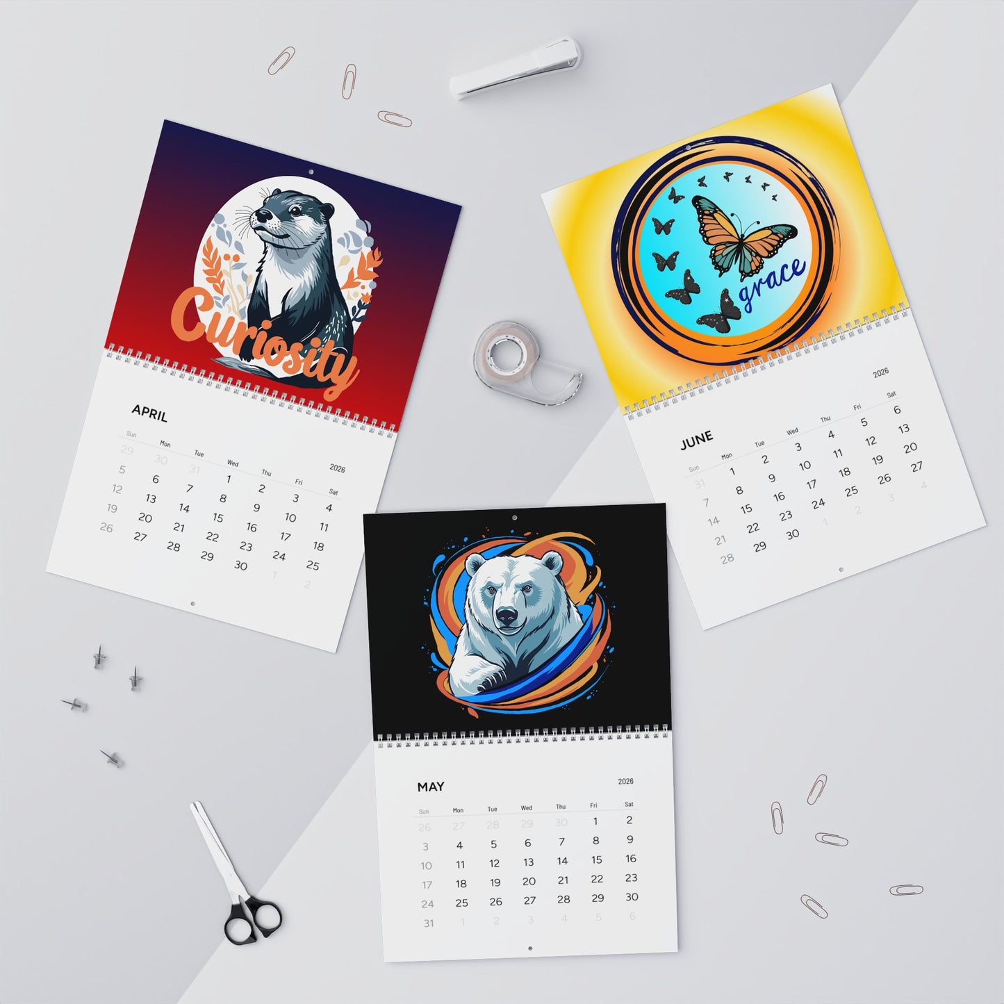 Neo Native Wall Calendar (2026)