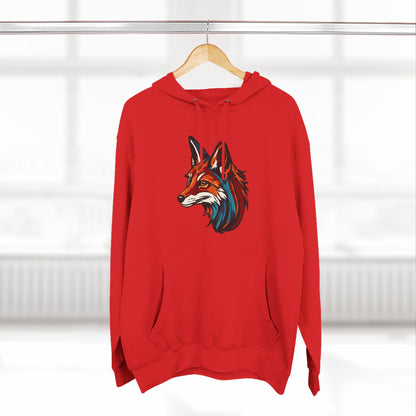 Red Fox Icon - Fleece Hoodie