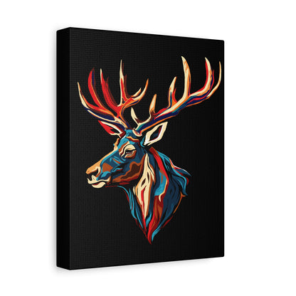 Elk Icon Canvas