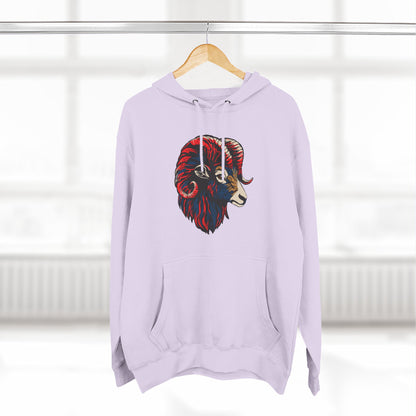 Dall Sheep Icon - Fleece Hoodie