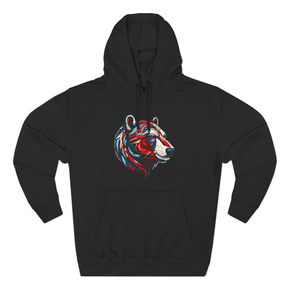 Polar Bear Icon - Fleece Hoodie