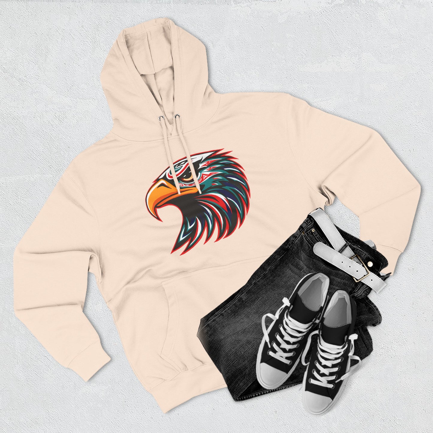 Eagle Icon - Fleece Hoodie