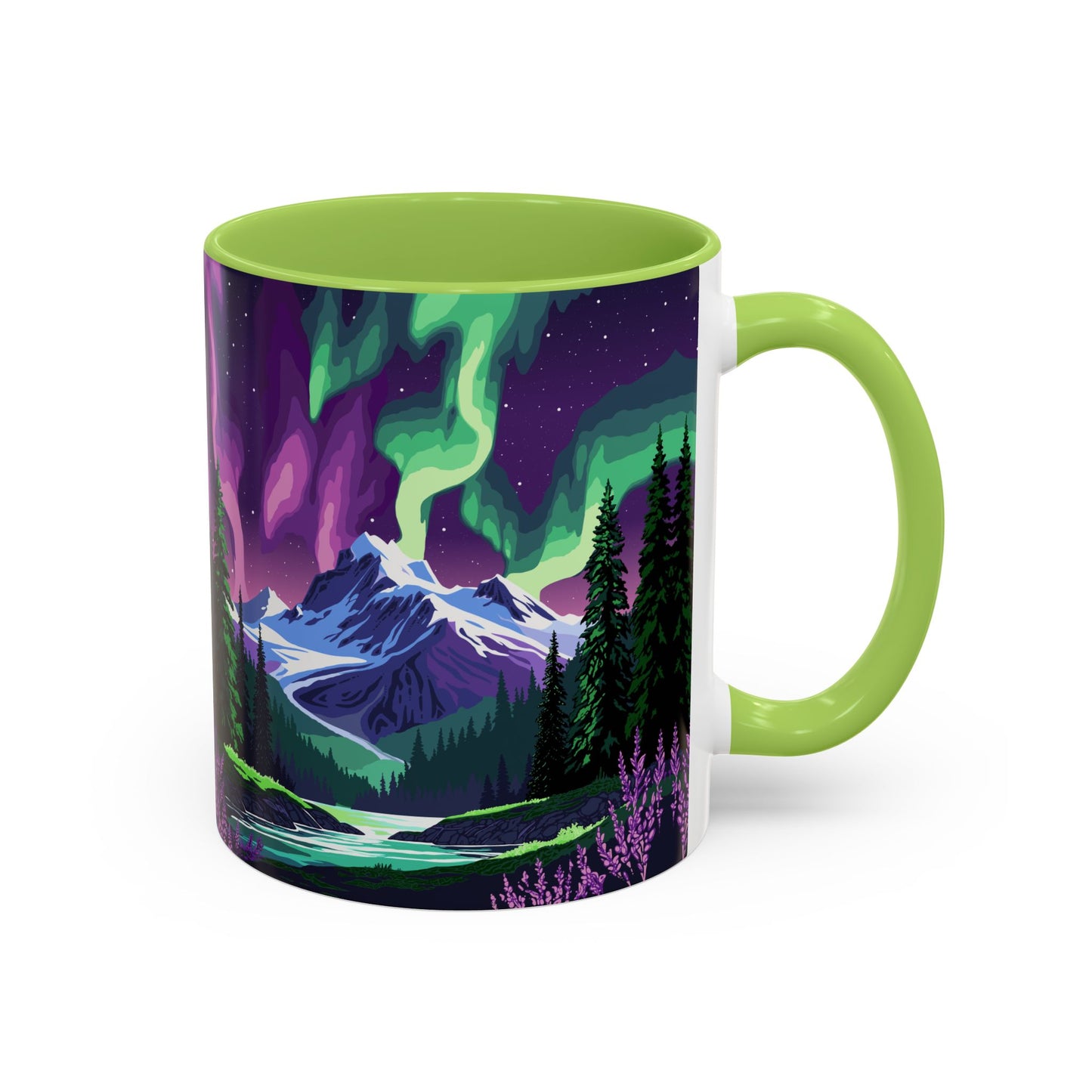 Borealis in Bloom Mug