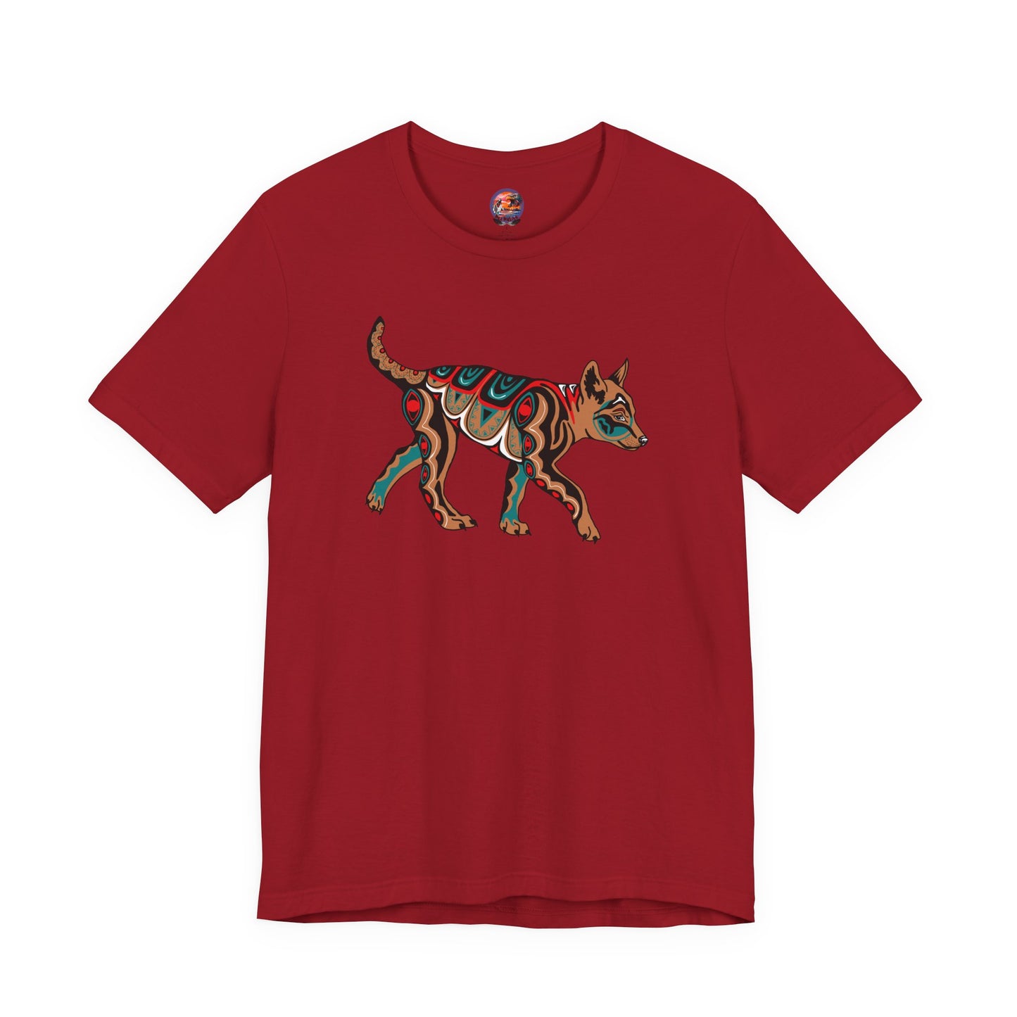 Tan Wolf Pup T-Shirt