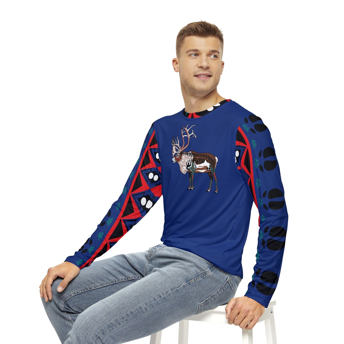 Caribou Blue Long-Sleeve