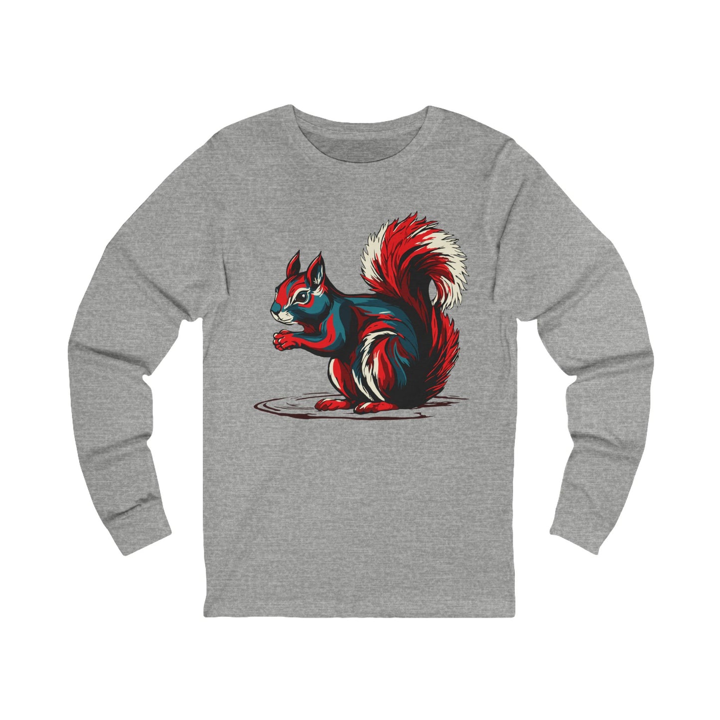 Squirrel Icon - Long-Sleeve Tee