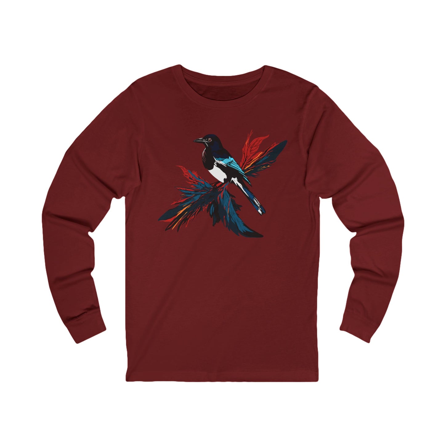 Magpie Icon - Long-Sleeve Tee