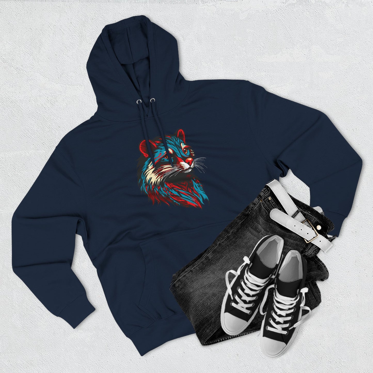 Mink Icon - Fleece Hoodie