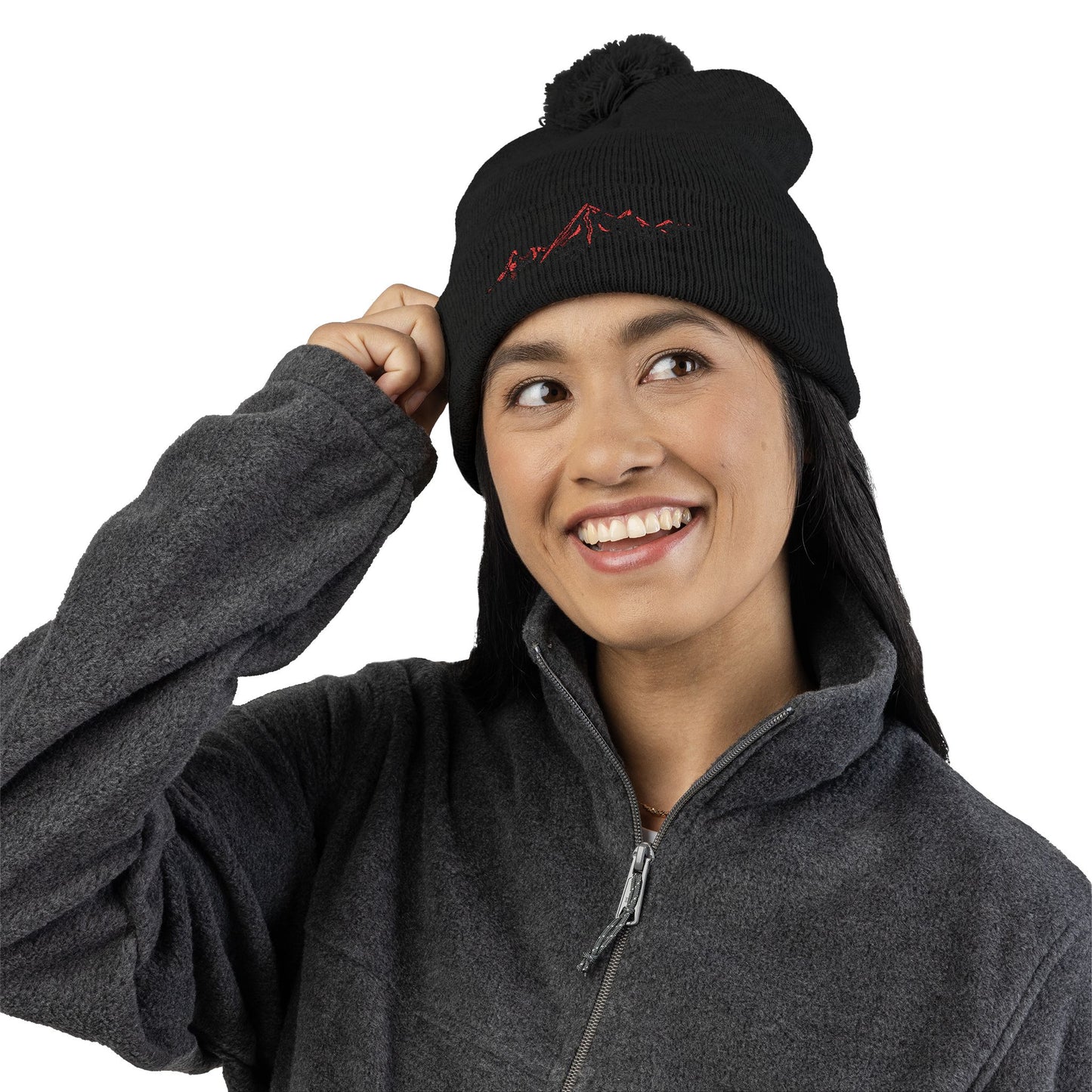 Fire Peaks Knit Cap