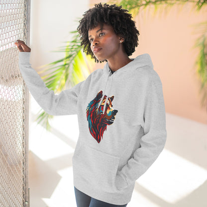 Grizzly Bear Icon - Fleece Hoodie