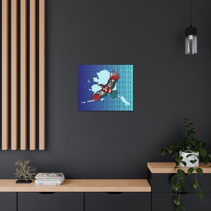 Flying Raven Canvas