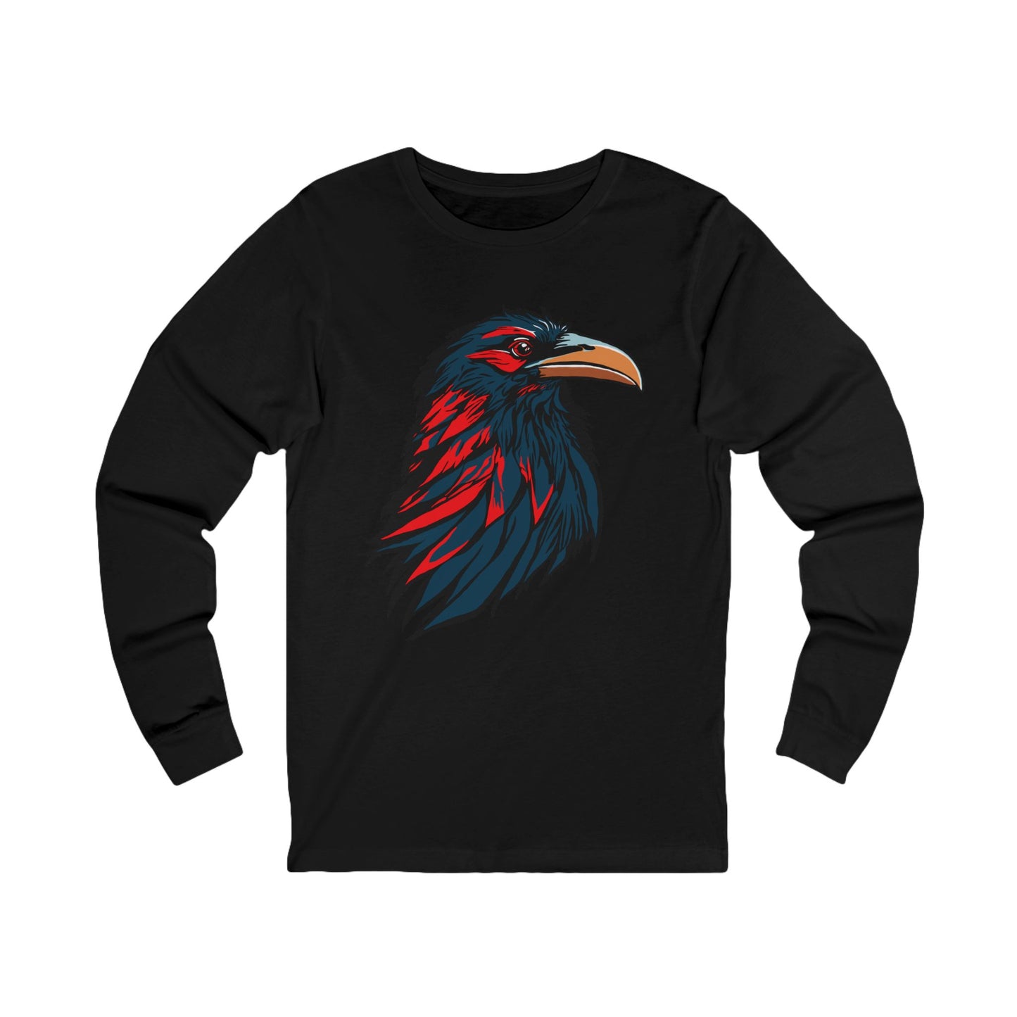Raven Icon - Long-Sleeve Tee
