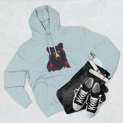 Black Bear Icon - Fleece Hoodie