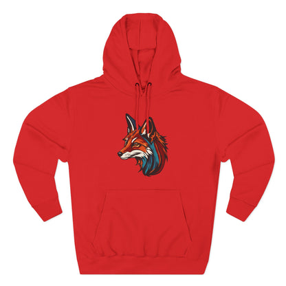 Red Fox Icon - Fleece Hoodie