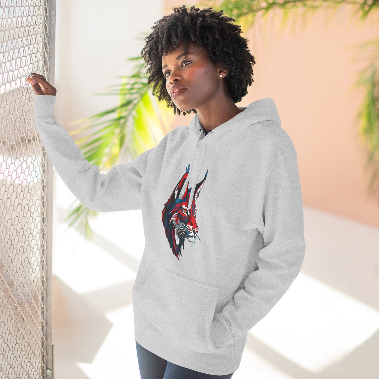 Lynx Icon - Fleece Hoodie