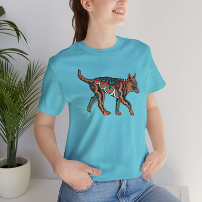 Tan Wolf Pup T-Shirt