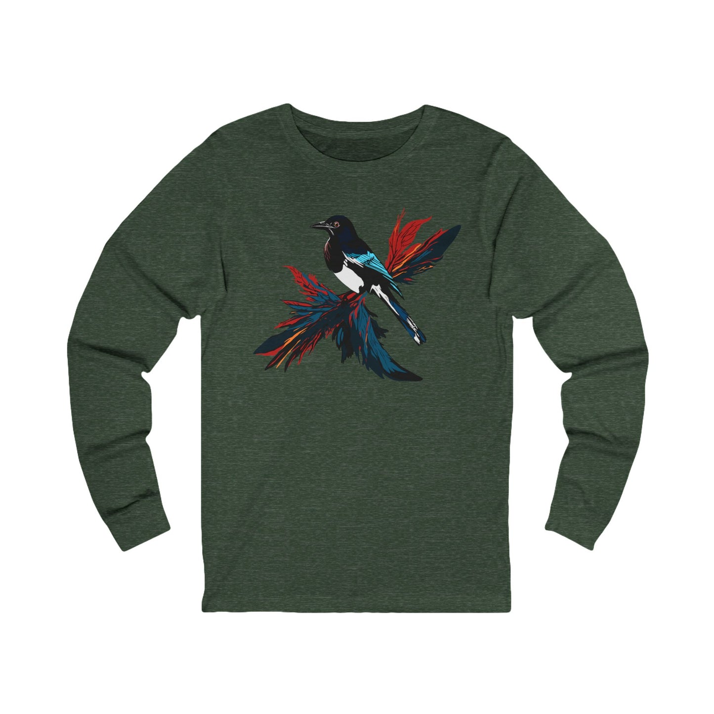 Magpie Icon - Long-Sleeve Tee