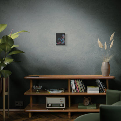 Steller's Jay Icon Canvas