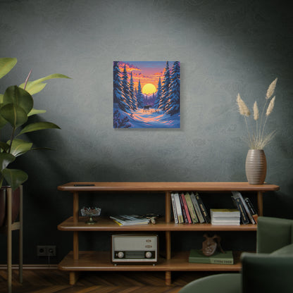 Spruce Moose Canvas