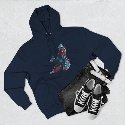Steller's Jay Icon - Fleece Hoodie