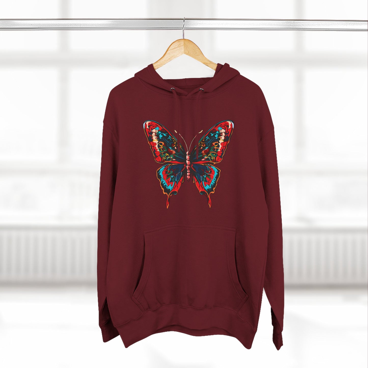 Butterfly Icon - Fleece Hoodie