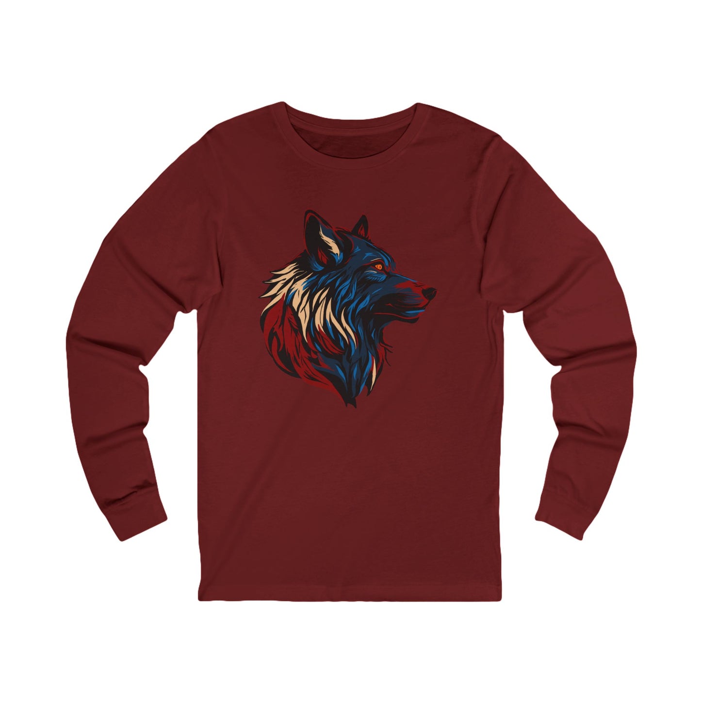 Wolf Icon - Long-Sleeve Tee