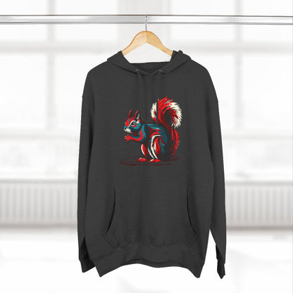 Squirrel Icon - Fleece Hoodie