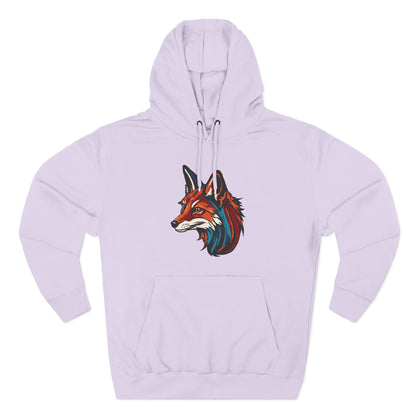Red Fox Icon - Fleece Hoodie