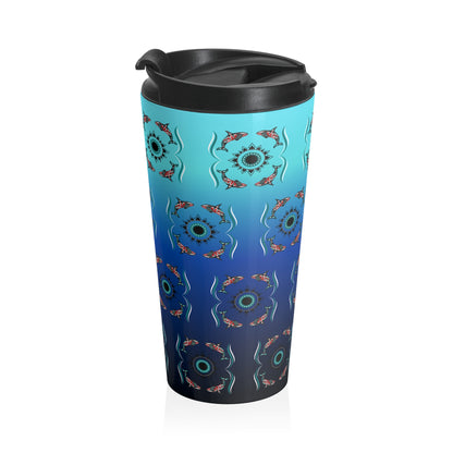Killer Whale Wallpaper -Travel Mug