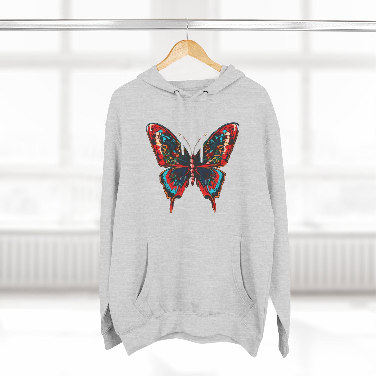 Butterfly Icon - Fleece Hoodie