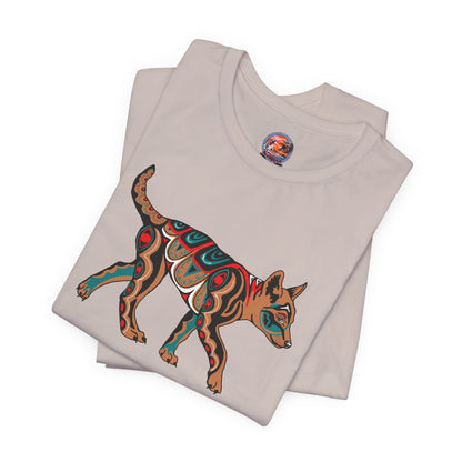 Tan Wolf Pup T-Shirt