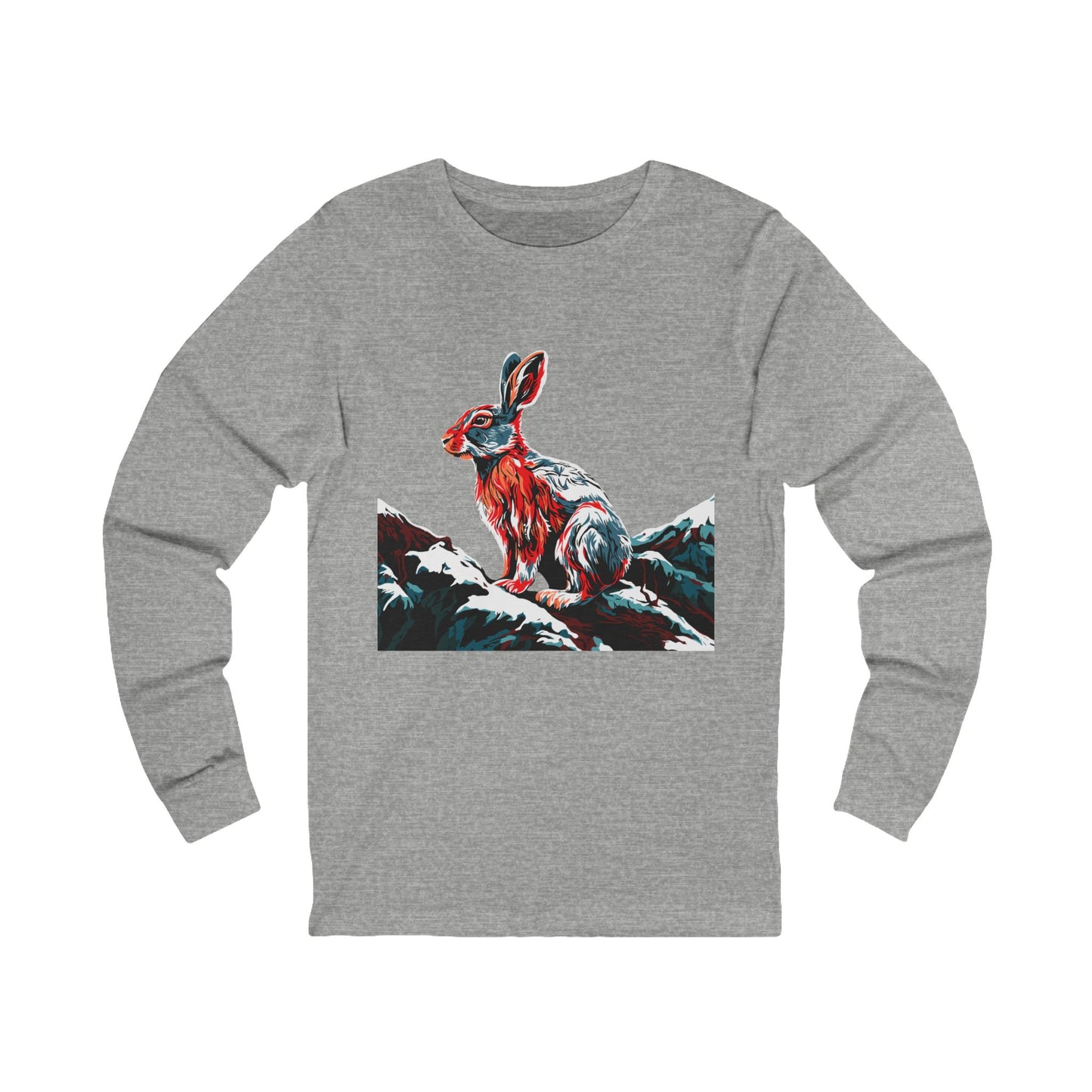 Snowshoe Hare Icon - Long-Sleeve Tee