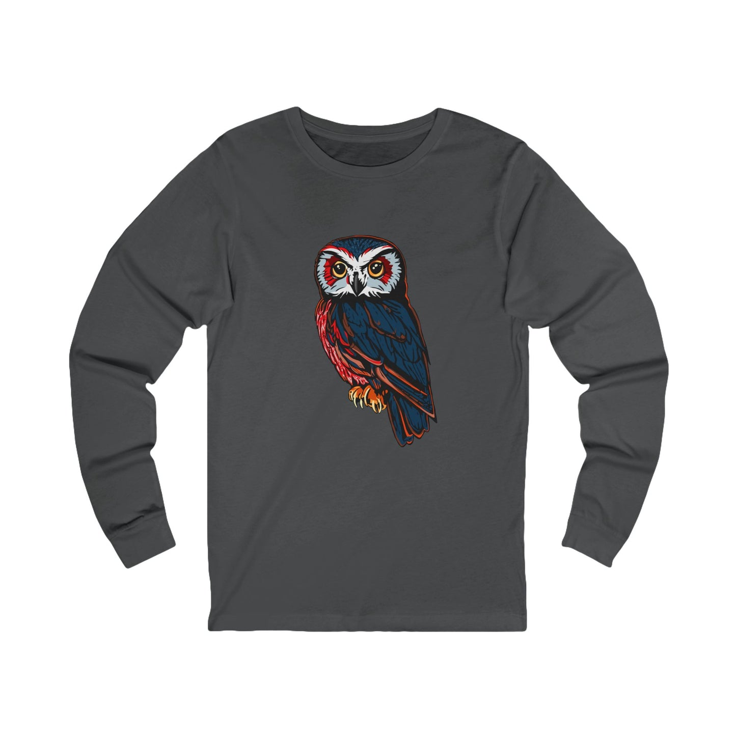 Saw-Whet Owl Icon - Long-Sleeve Tee