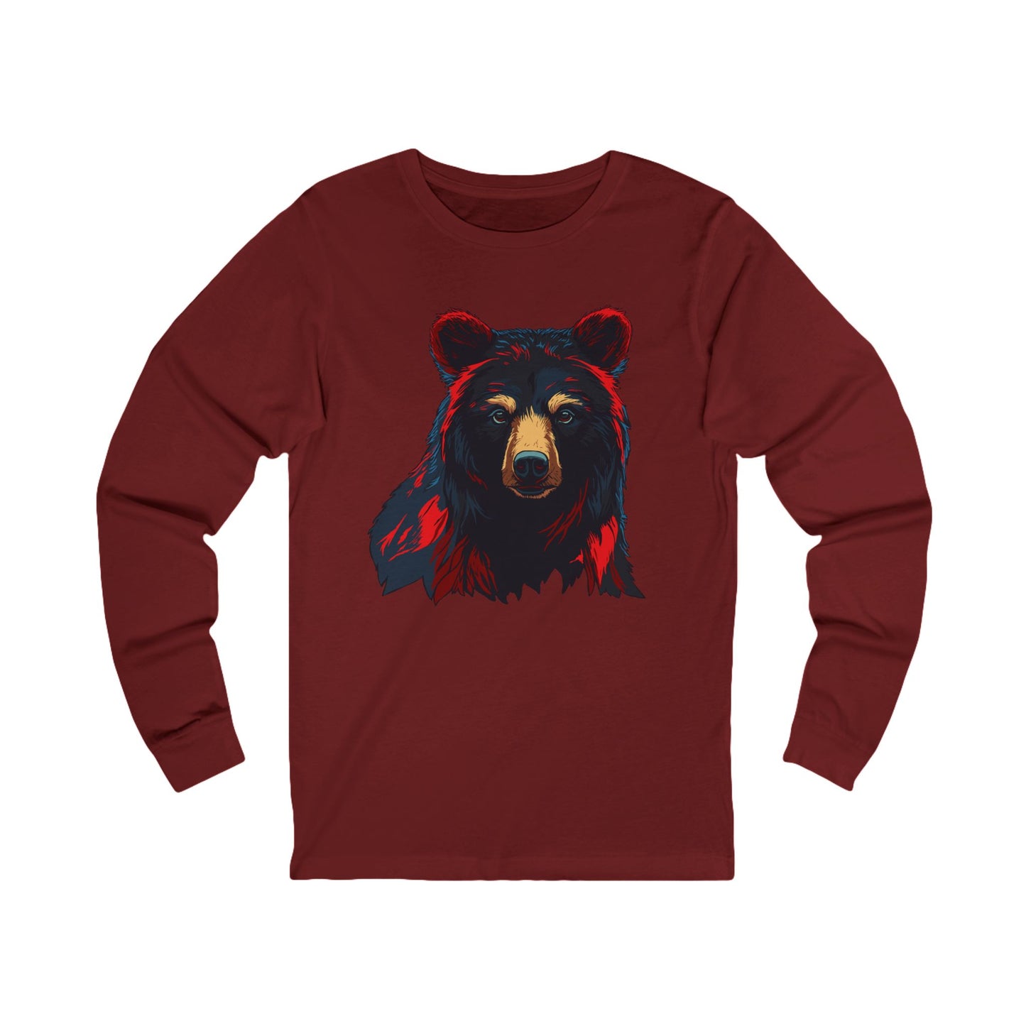 Black Bear Icon - Long-Sleeve Tee