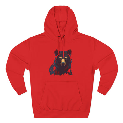 Black Bear Icon - Fleece Hoodie